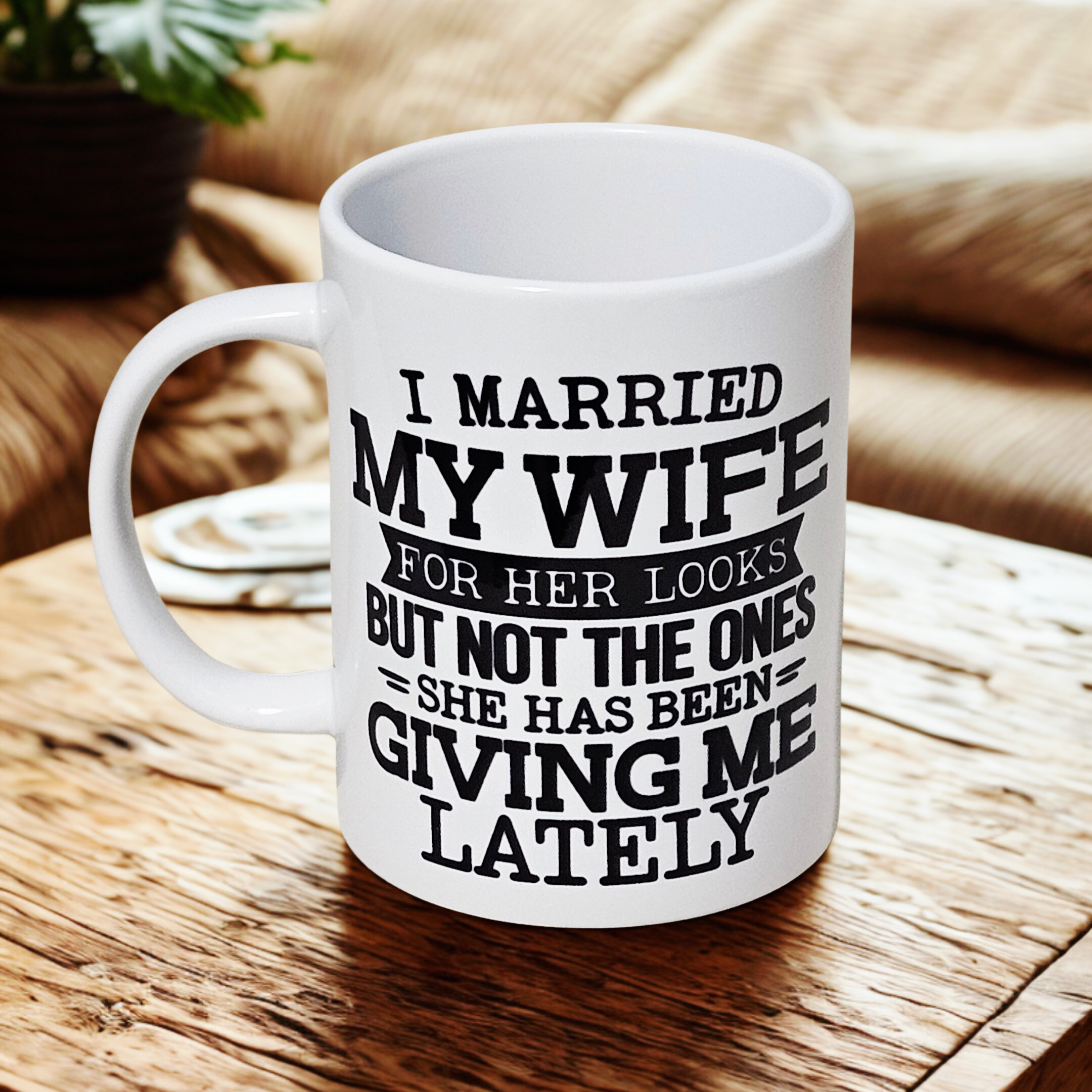 Sarcastic husband wife 15oz coffee mug new novelty cup humorous