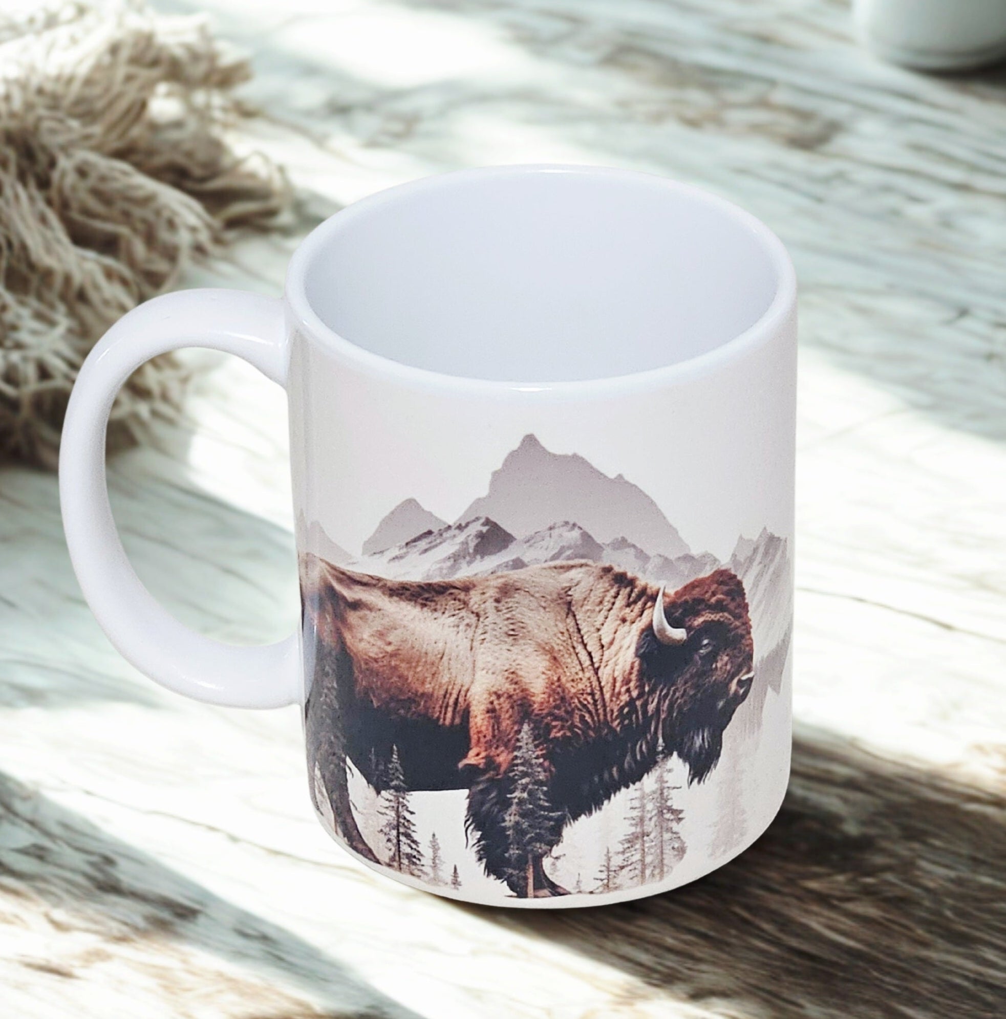 Buffalo bison 15oz coffee mug new novelty cup wildlife