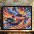 Muscle car 8x10 inch print sports car