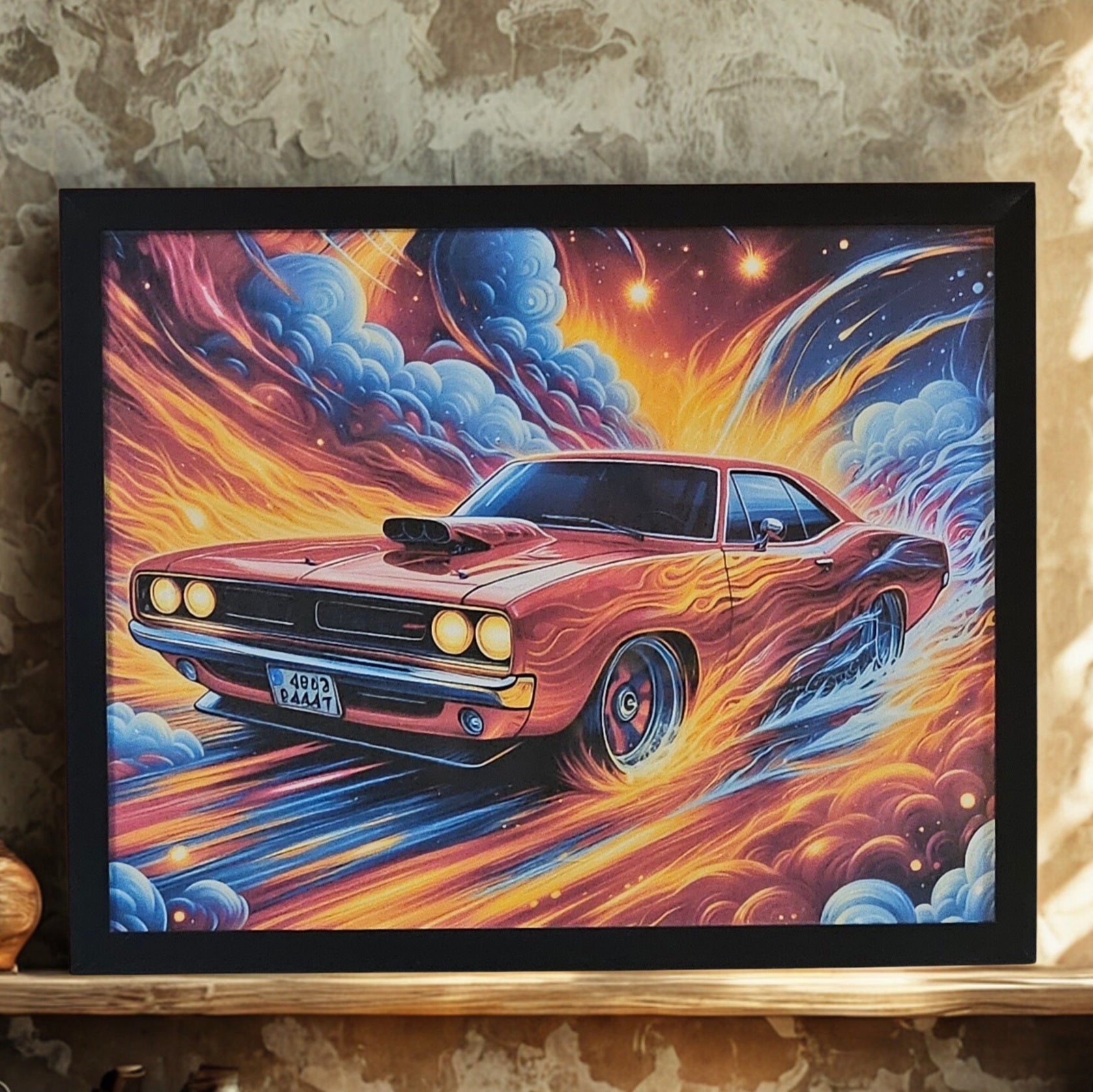 Muscle car 8x10 inch print sports car