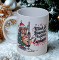 Sarcastic Christmas Highland cow 15oz coffee mug new novelty cup humorous