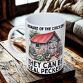 Funny Chicken farm 15oz coffee mug new novelty cup