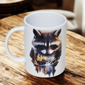 Raccoon 15oz coffee mug new novelty cup