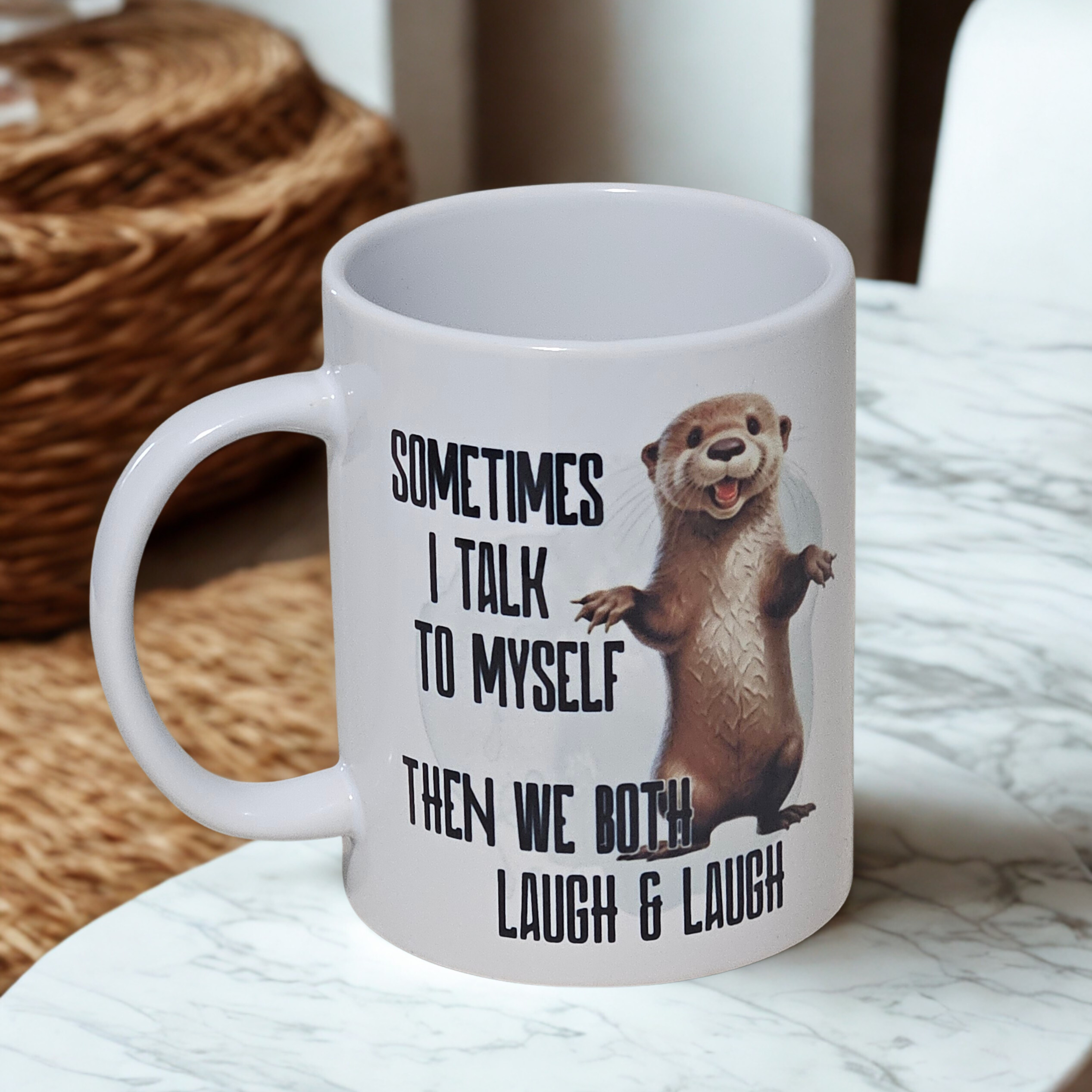 Funny otter 15oz coffee mug new novelty cup humorous