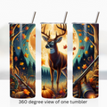 Full buck moon 20oz stainless steel insulated tumbler drinkware
