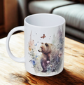Watercolor bear 15oz coffee mug new novelty cup