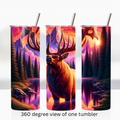 Majestic elk 20oz stainless steel insulated tumbler drinkware