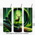 Hunting elk 20oz stainless steel insulated tumbler drinkware