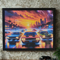 Muscle car 8x10 inch print sports car