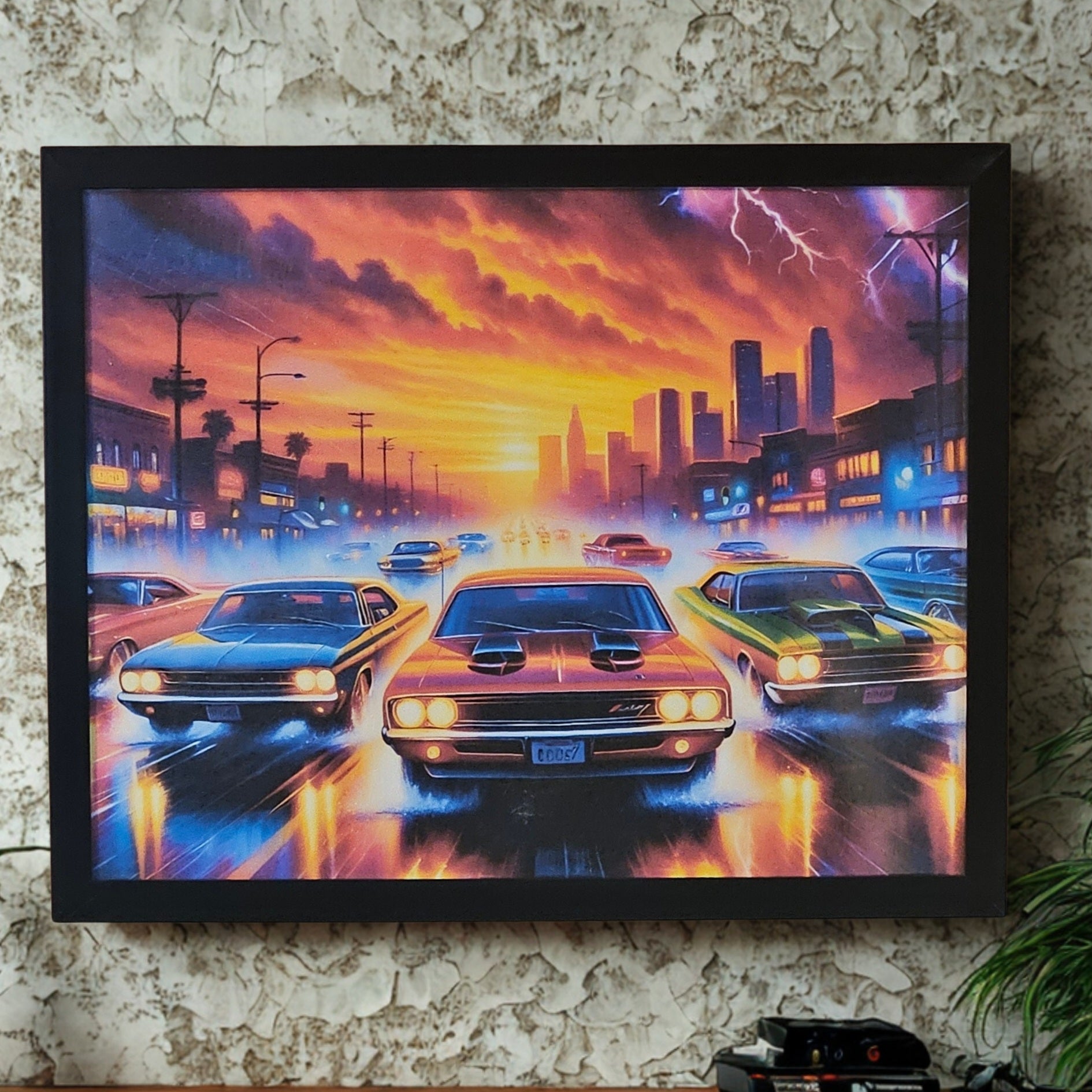 Muscle car 8x10 inch print sports car