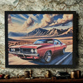 Muscle car 8x10 inch print sports car