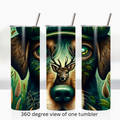 Hunting dog 20oz stainless steel insulated tumbler drinkware
