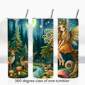 Fairy woodland animals 20oz stainless steel insulated tumbler drinkware