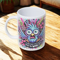 Sarcastic wing it bird 15oz coffee mug new humorous