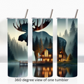 Moose outdoor 20oz stainless steel insulated tumbler drinkware