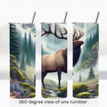 Majestic elk 20oz stainless steel insulated tumbler drinkware