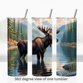 Moose outdoor 20oz stainless steel insulated tumbler drinkware
