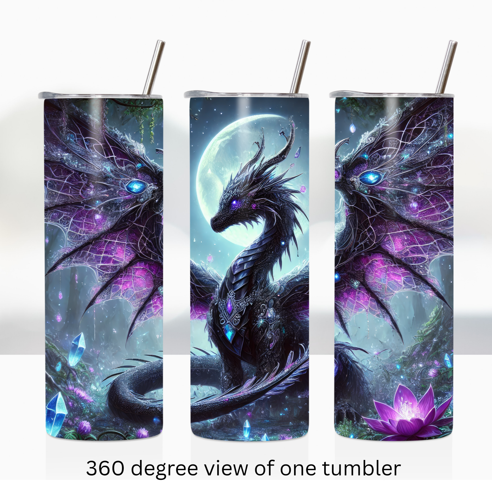 Mystical Dragon 20oz stainless steel insulated tumbler drinkware