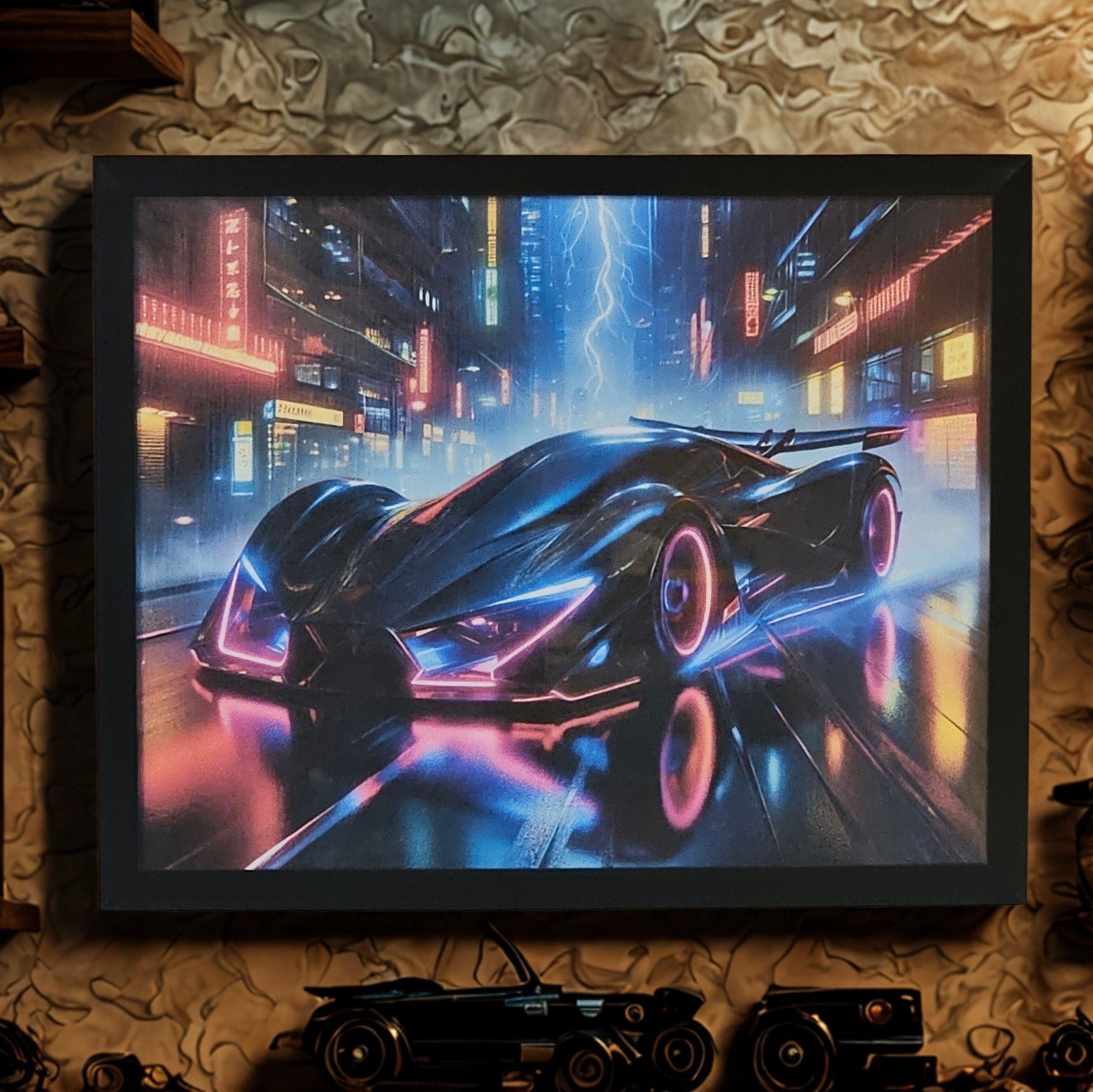 Muscle car 8x10 inch print sports car