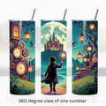 Hogwarts 20oz stainless steel insulated tumbler drinkware