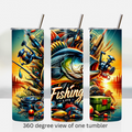 Wilderness fishing 20oz stainless steel insulated tumbler drinkware