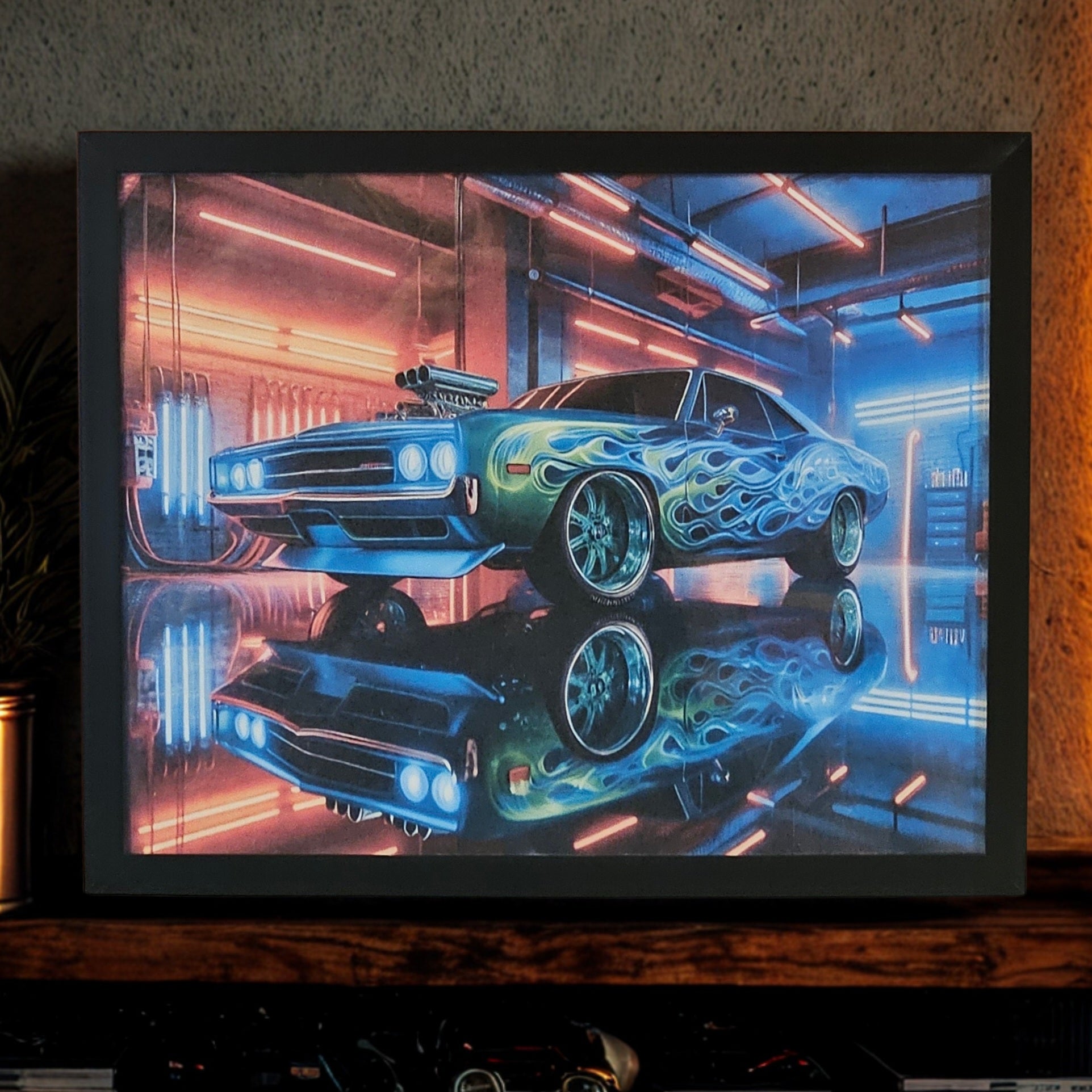 Muscle car 8x10 inch print sports car
