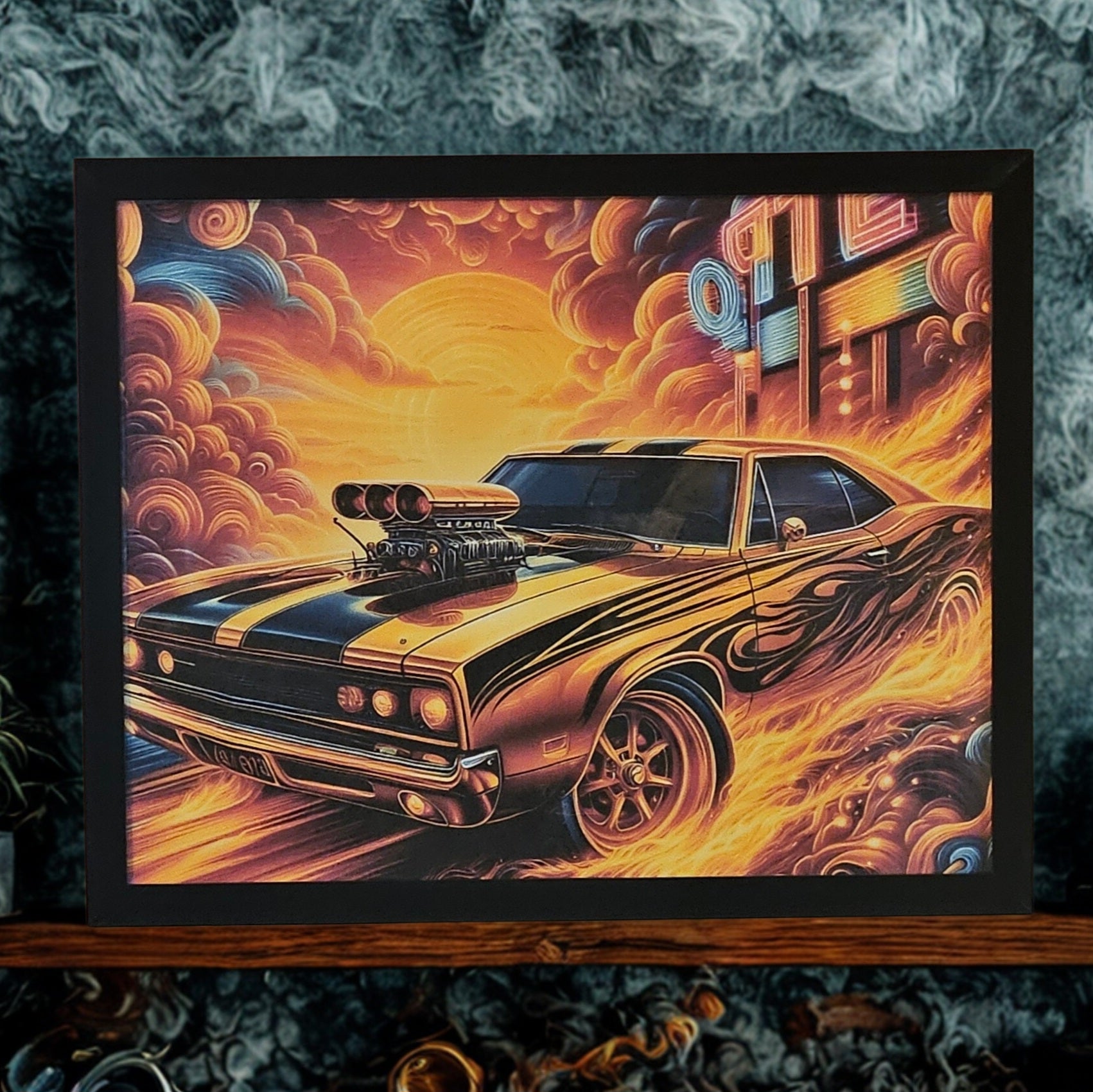Muscle car 8x10 inch print sports car