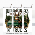 Ducks bucks trucks  20oz stainless steel insulated tumbler drinkware