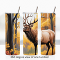 Majestic elk 20oz stainless steel insulated tumbler drinkware