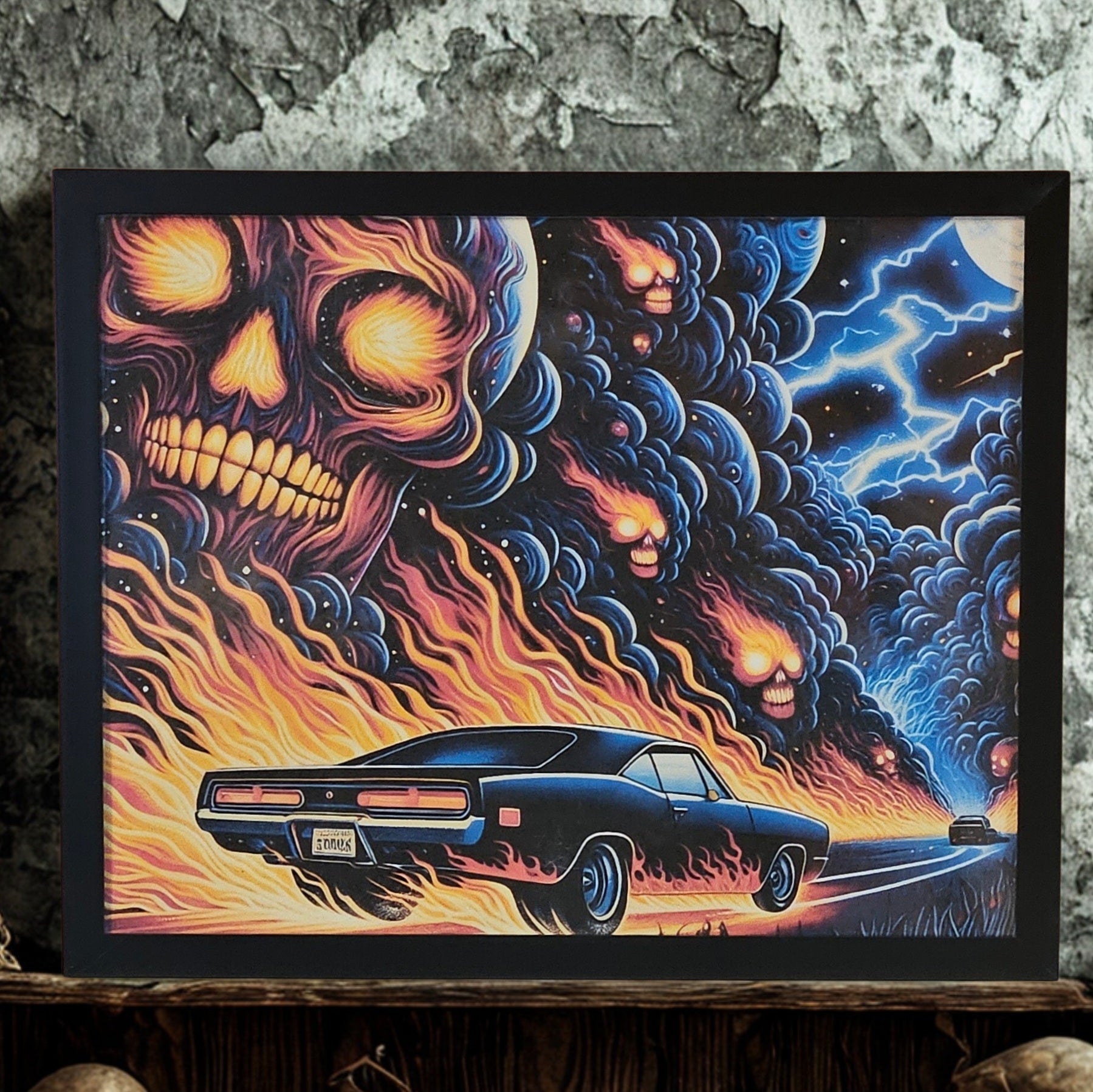 Muscle car 8x10 inch print sports car
