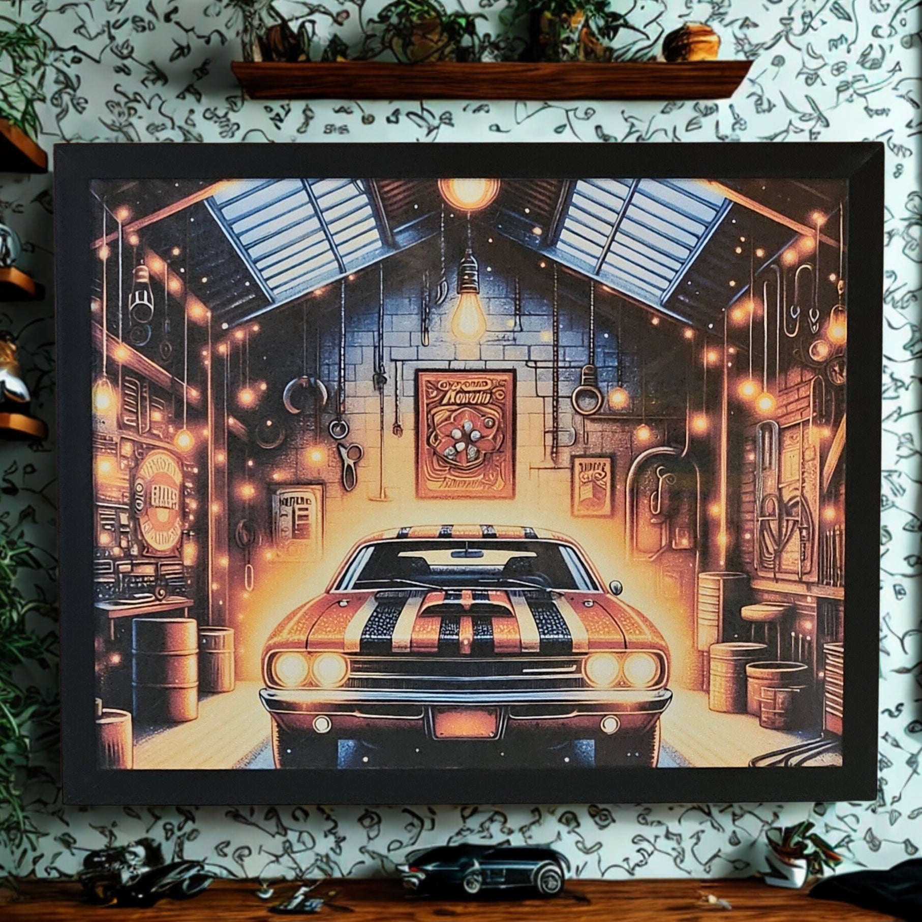 Muscle car 8x10 inch print sports car