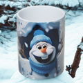 Snowman  15oz coffee mug new novelty cup