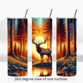 Majestic elk 20oz stainless steel insulated tumbler drinkware